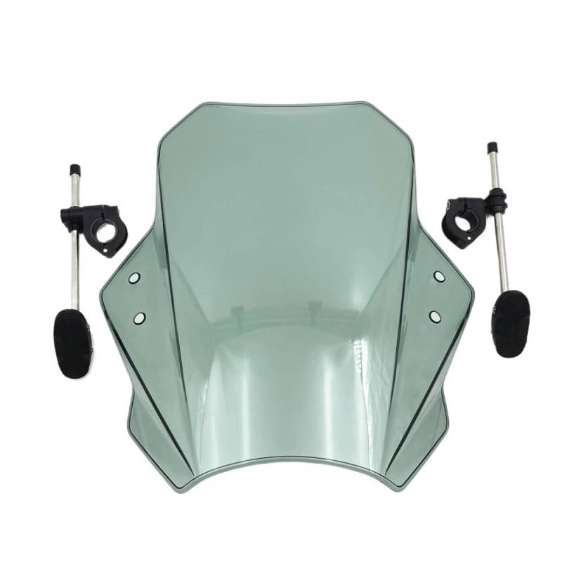 SHFORJCFME Motorrad Frontscheibe Für Su&zuki GSX S 125 GSX S 150 GSXS 125 GSXS 150 Moto Windschutzscheibe Einstellbare Universal Windschutzscheibe Spoiler Verlängerung Deflektor von SHFORJCFME