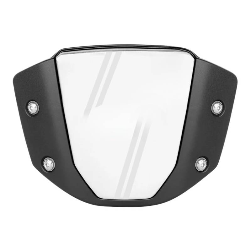 SHFORJCFME Motorrad Frontscheibe Motorrad Sport Windschutzscheibe Für h&ond&a CB 650R 2019-2022 CB650R Windschutzscheibe Visier Viser Frontscheibe Windabweiser Zubehör von SHFORJCFME