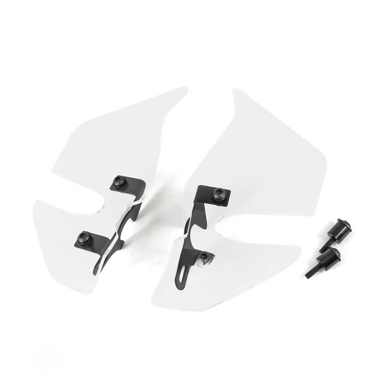 SHFORJCFME Motorrad Frontscheibe Motorrad Windschutzscheibe Wind Seite Deflektor Handshield Front Windabweiser Für B&M&W F750GS F850GS F 850 ​​GS 750 2018-up 2019 2020 von SHFORJCFME