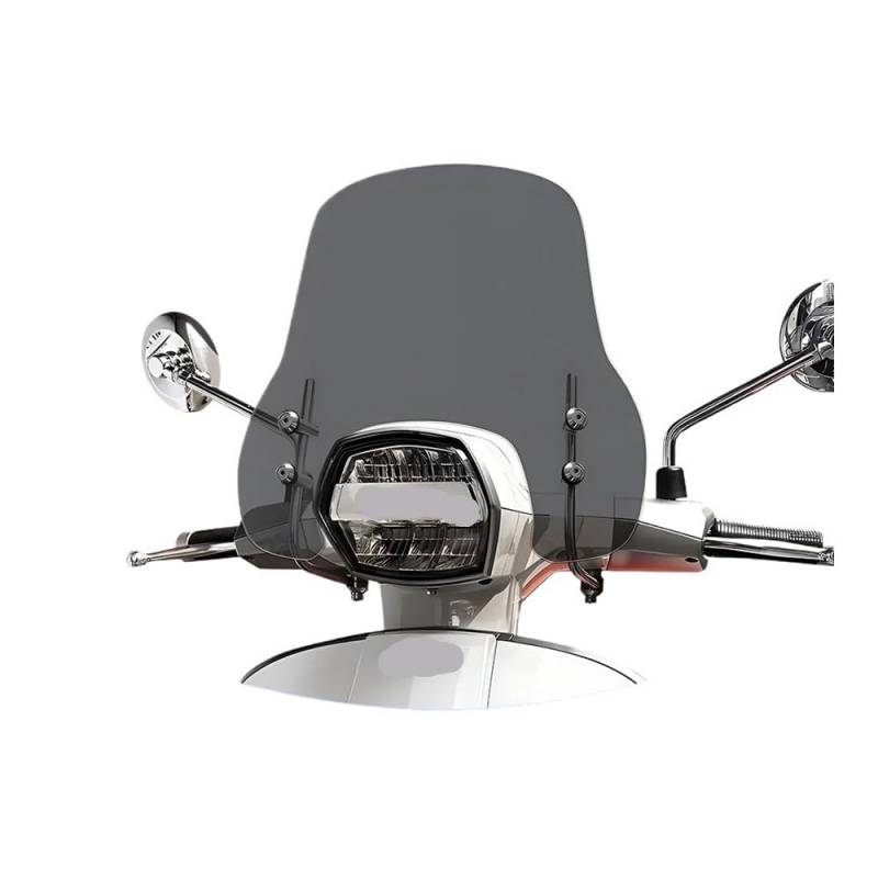SHFORJCFME Motorrad Frontscheibe Windschutzscheiben Für Motorräder Mit Lambretta V 200 Special V200 V125 V50 Frontwindschutzscheiben Frontabweiser von SHFORJCFME