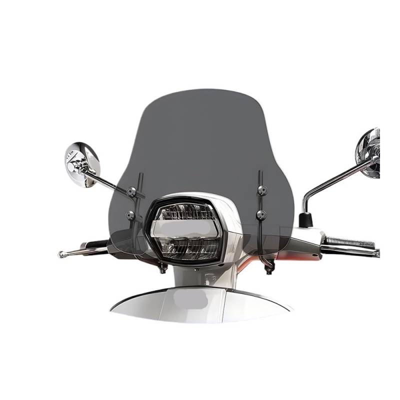 SHFORJCFME Motorrad Frontscheibe Windschutzscheiben Für Motorräder Mit Lambretta V 200 Special V200 V125 V50 Frontwindschutzscheiben Frontabweiser von SHFORJCFME