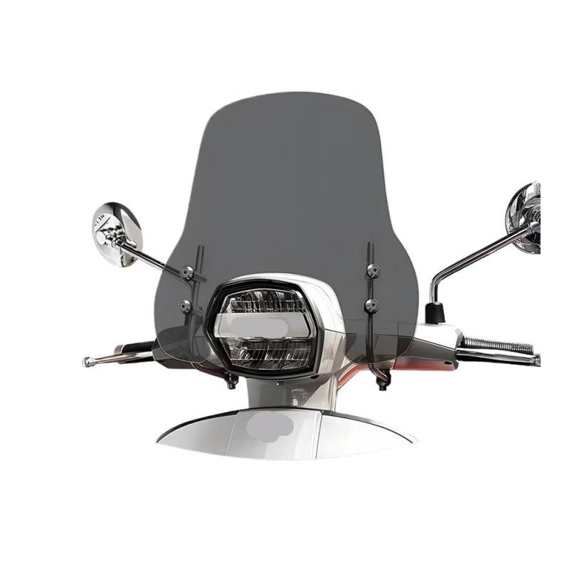 SHFORJCFME Motorrad Frontscheibe Windschutzscheiben Für Motorräder Mit Lambretta V 200 Special V200 V125 V50 Frontwindschutzscheiben Frontabweiser von SHFORJCFME