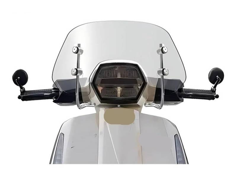 SHFORJCFME Motorrad Frontscheibe Windschutzscheiben Für Motorräder Mit Lambretta V 200 Special V200 V125 V50 Frontwindschutzscheiben Frontabweiser von SHFORJCFME