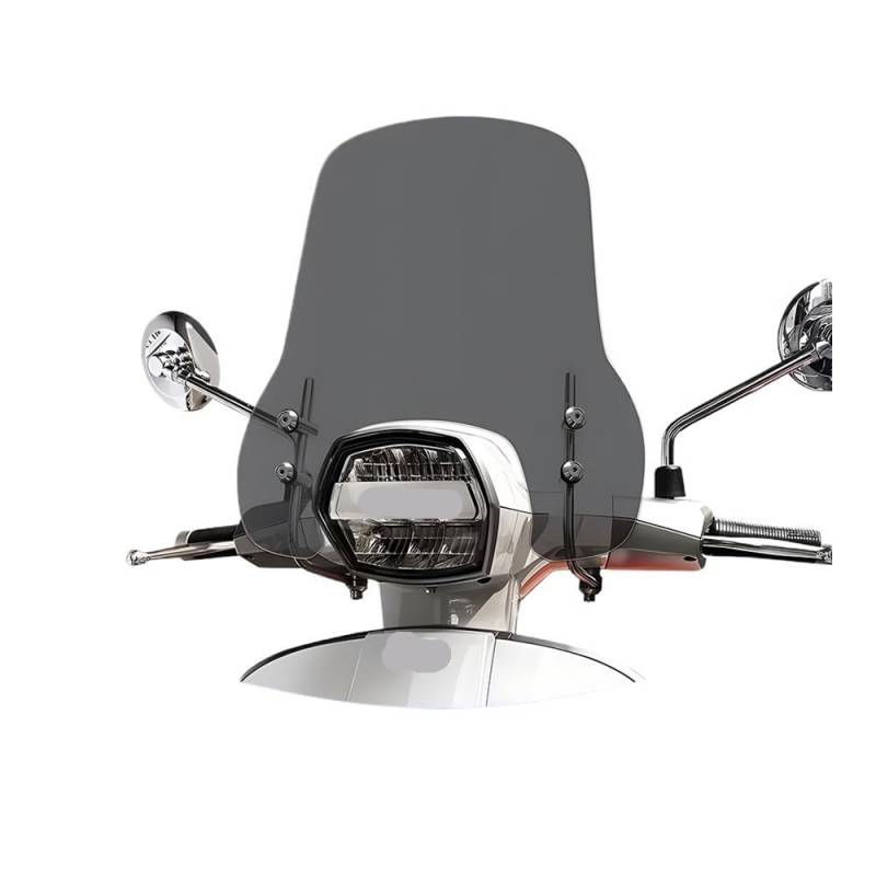 SHFORJCFME Motorrad Frontscheibe Windschutzscheiben Für Motorräder Mit Lambretta V 200 Special V200 V125 V50 Frontwindschutzscheiben Frontabweiser von SHFORJCFME