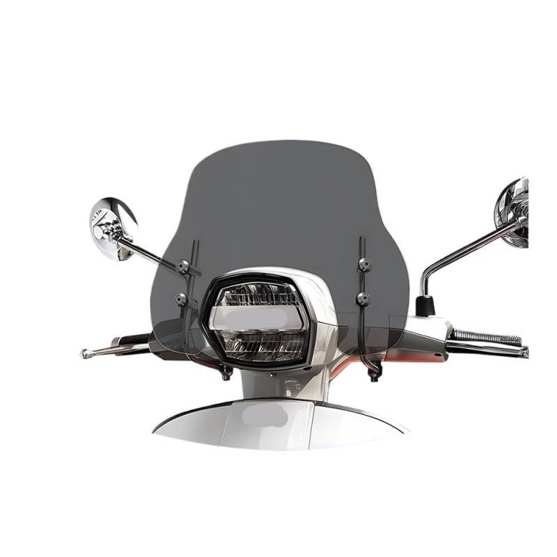 SHFORJCFME Motorrad Frontscheibe Windschutzscheiben Für Motorräder Mit Lambretta V 200 Special V200 V125 V50 Frontwindschutzscheiben Frontabweiser von SHFORJCFME
