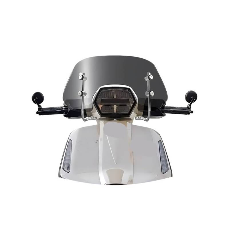 SHFORJCFME Motorrad Frontscheibe Windschutzscheiben Für Motorräder Mit Lambretta V 200 Special V200 V125 V50 Frontwindschutzscheiben Frontabweiser von SHFORJCFME