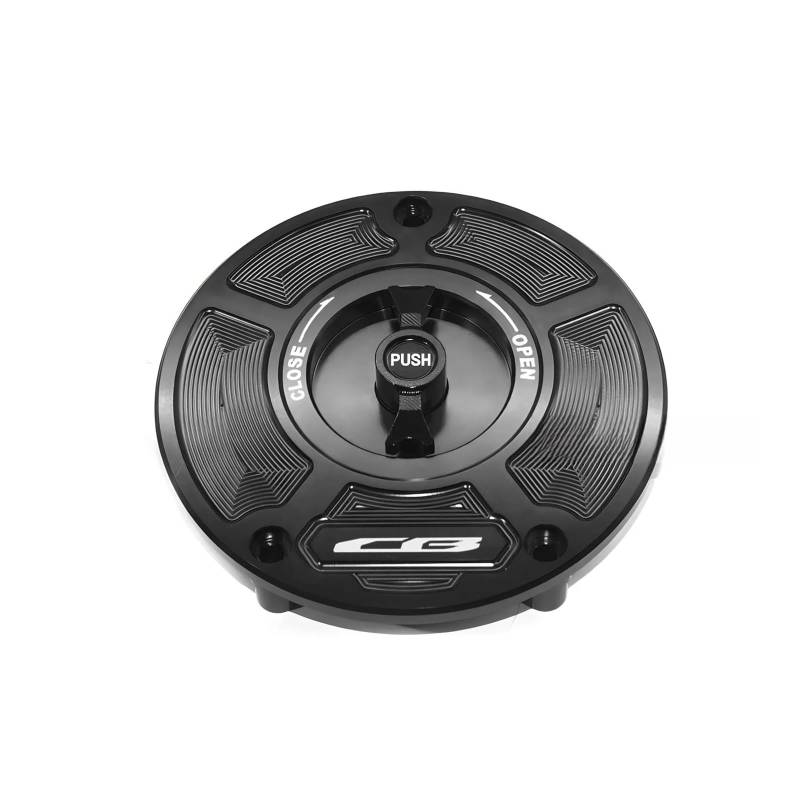 SHFORJCFME Motorrad Tankdeckel Für Ho&nda CB400 VTEC II/III/IV 2000-2010 CNC Keyless Motorrad CNC Gas Tankdeckel Abdeckung Motorrad Zubehör von SHFORJCFME