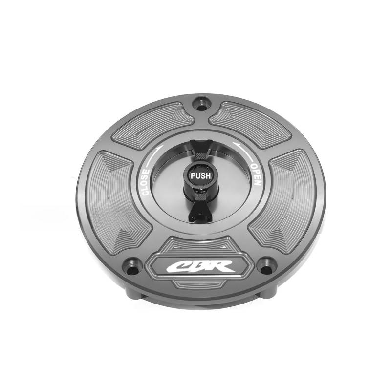 SHFORJCFME Motorrad Tankdeckel Für Ho&nda CBR CBR600 CBR600F CBR600RR CNC Keyless Motorrad CNC Gas Tankdeckel Abdeckung Motorrad Zubehör von SHFORJCFME