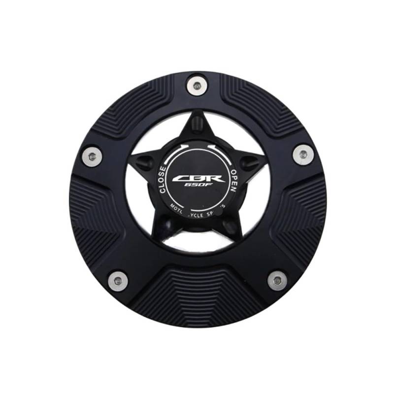 SHFORJCFME Motorrad Tankdeckel Gas Kraftstoff Tank Kappe Für Ho&nda CBR650F CBR 650 F CB 650F 2015-2020 Motorrad Quick Release Abdeckung Motorrad Gas Kraftstoff Tank Kappe von SHFORJCFME