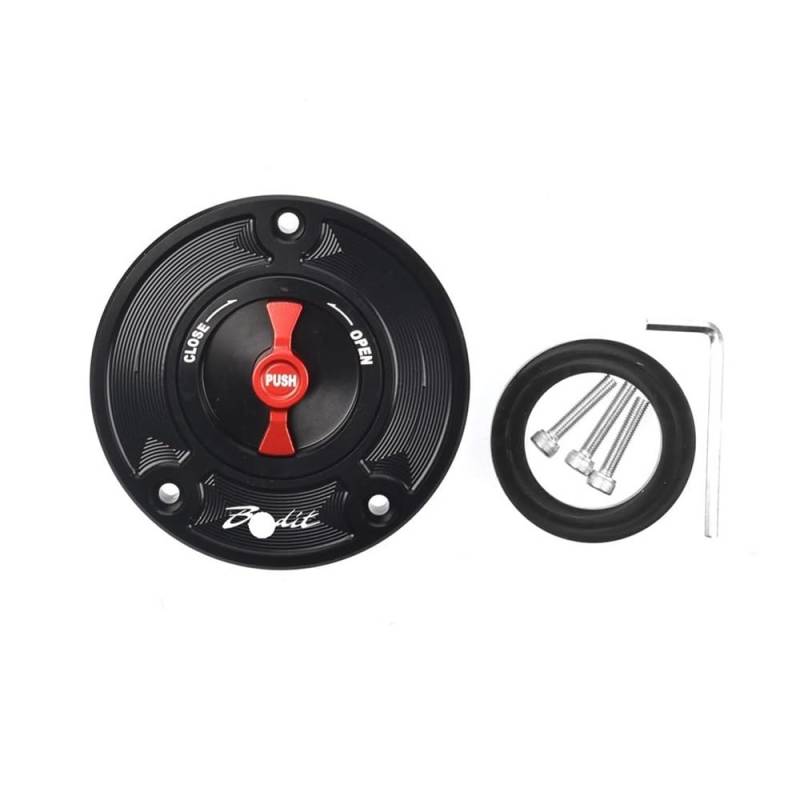SHFORJCFME Motorrad Tankdeckel Keyless Motorrad Kraftstoff Gas Tank Cap Abdeckung Für Su&zuki GSF1200 Bandit 1200 2006 GSF1250 Bandit 1250 2007-2019 2008 von SHFORJCFME