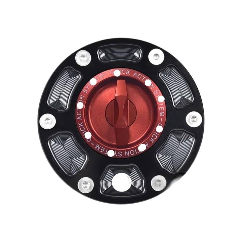 SHFORJCFME Motorrad Tankdeckel Motorrad Tankdeckel Schnell Action Keyless Öl Gas Abdeckung Für MV Agusta Turismo Veloce 800 2014-2023 800 RC 2017-2023 von SHFORJCFME