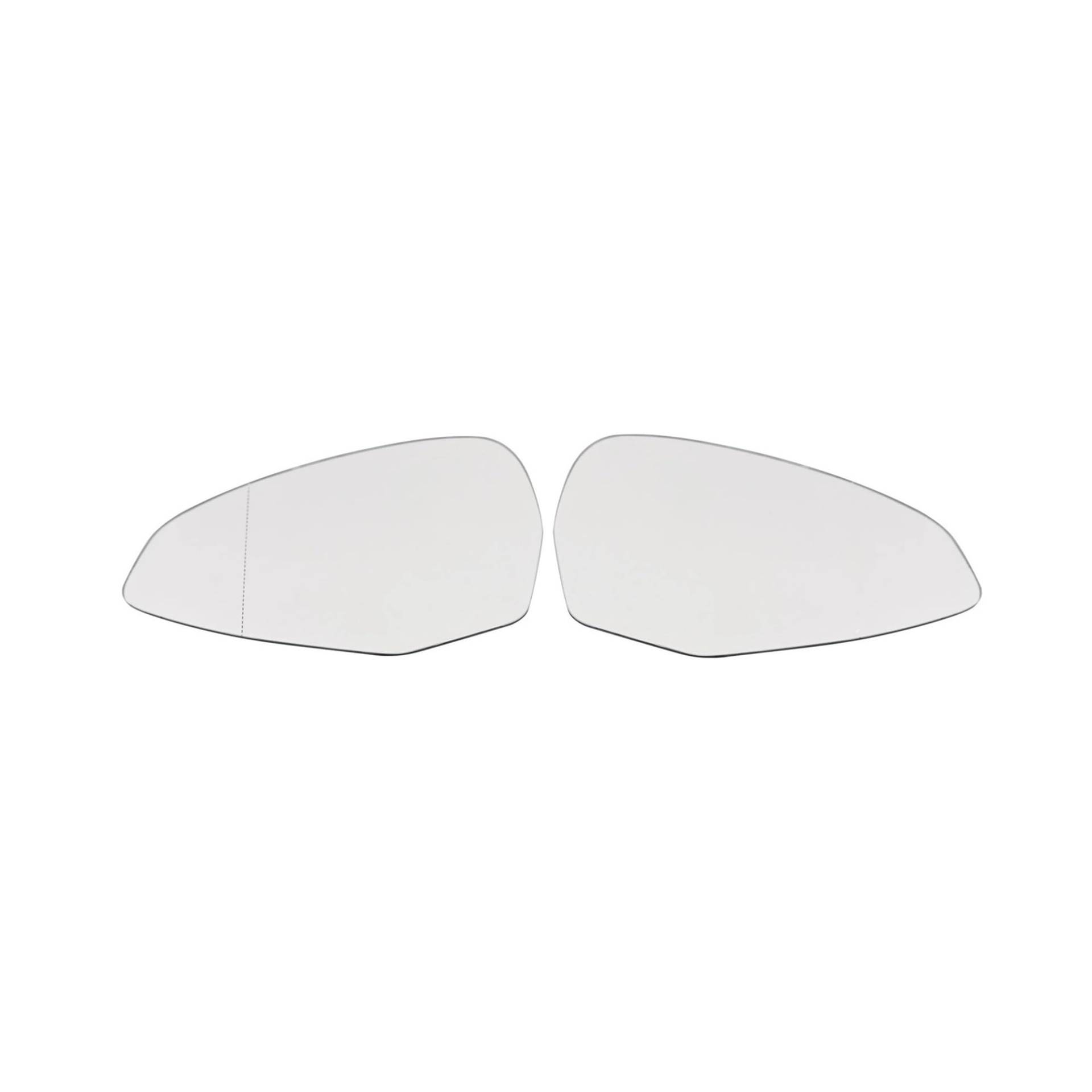 Auto Spiegelglas Für A4 2017 2018 2019 2021 Beheiztes Seitenspiegelglas Links Rechts Flügel Rückspiegelglas Rückspiegel 8W0857535D Auto Außenspiegel(A Pair) von SHGJGH