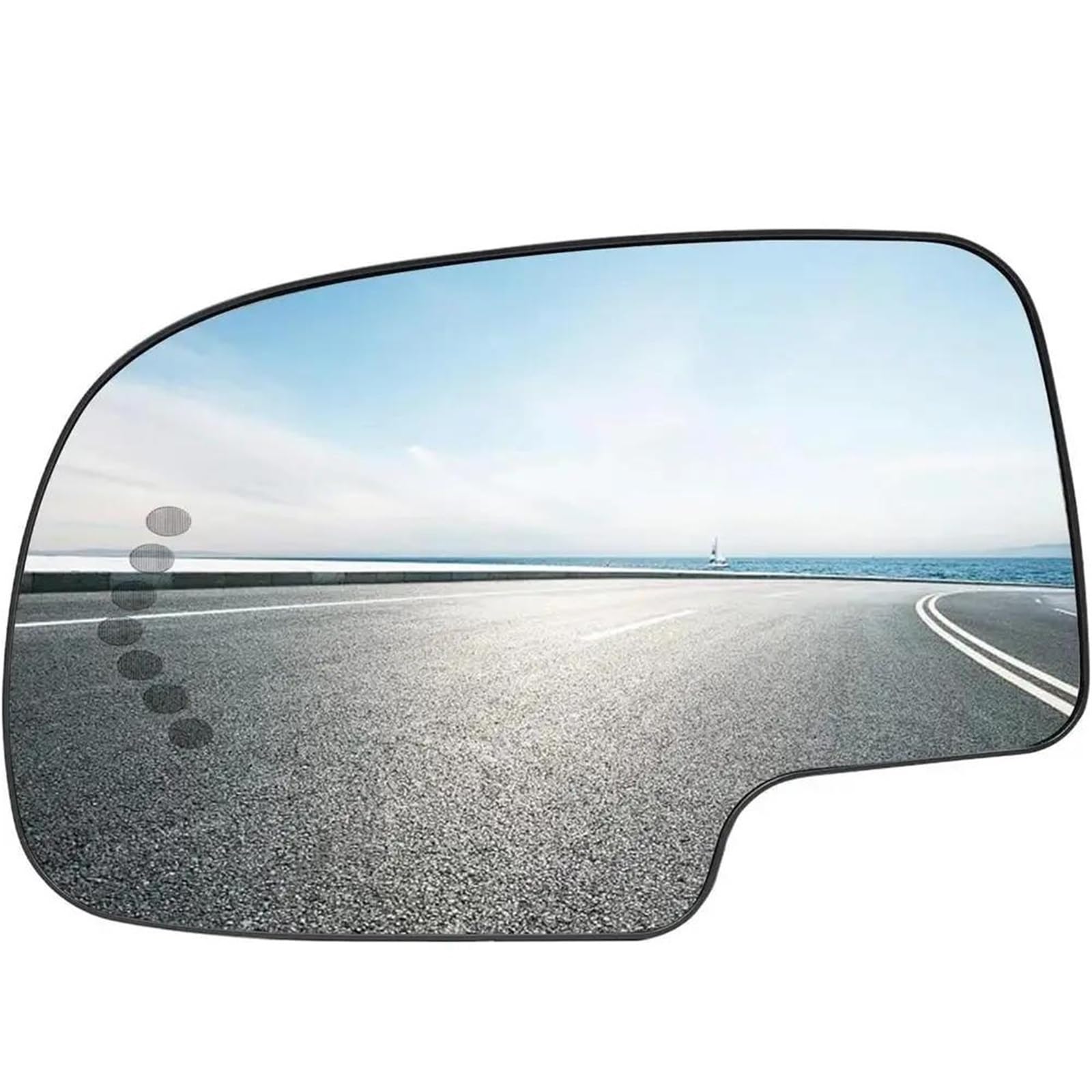 Auto Spiegelglas Für Cadillac Für Escalade Für ESV Für EXT 2003 2004 2005 2006 88944391 Links Rechts Seite Beheizte Flügel Tür Spiegel Glas Konvexen Blinker Auto Außenspiegel(Links) von SHGJGH