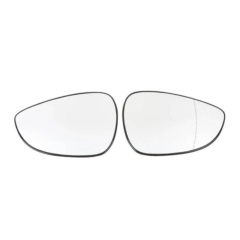 Auto Spiegelglas Für Ford Für Fiesta Für MK7 2008 2009 2010 2011 2012 2013 2014 2015 2016 2017 Beheizter Seitenrückspiegel Klarglas Konvex Auto Außenspiegel(Left and Right) von SHGJGH