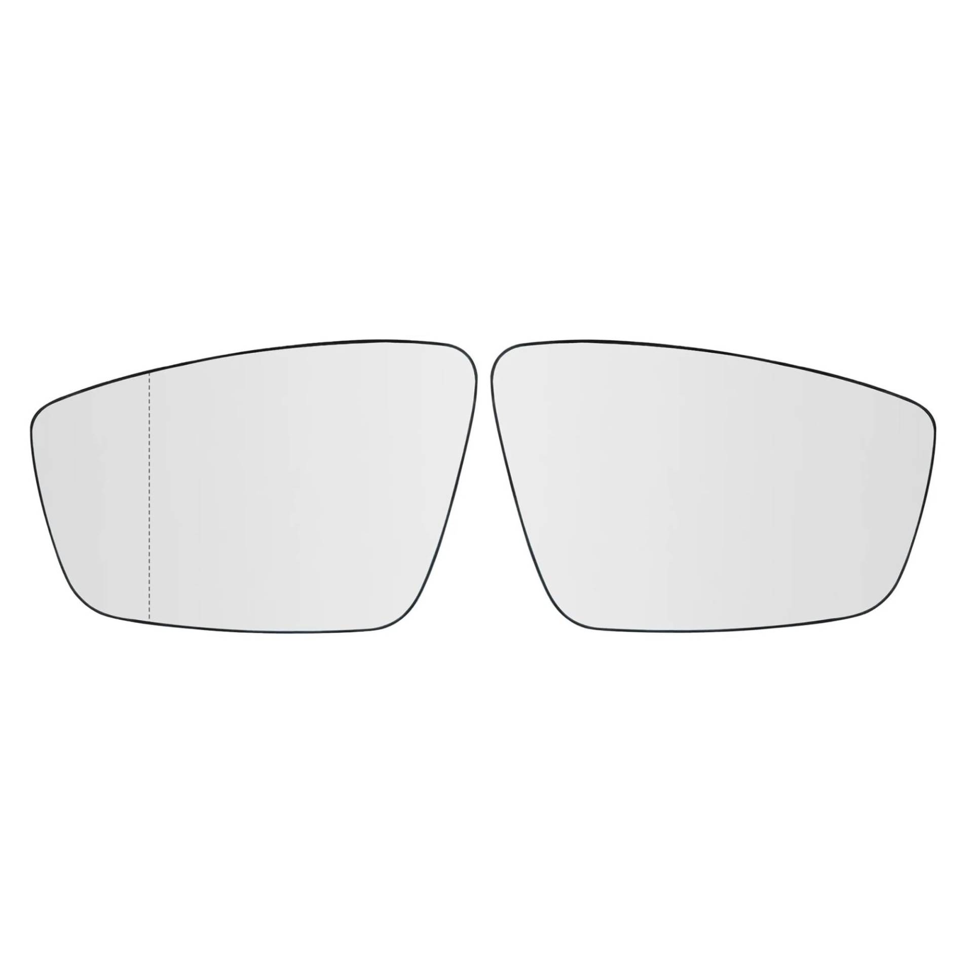 Auto Spiegelglas Für Passat für Jetta 2011-2019 Türseitenspiegel links rechts Rückglas Flügelobjektiv 5C6857521J 5C6857522 J Auto Außenspiegel(A Pair) von SHGJGH