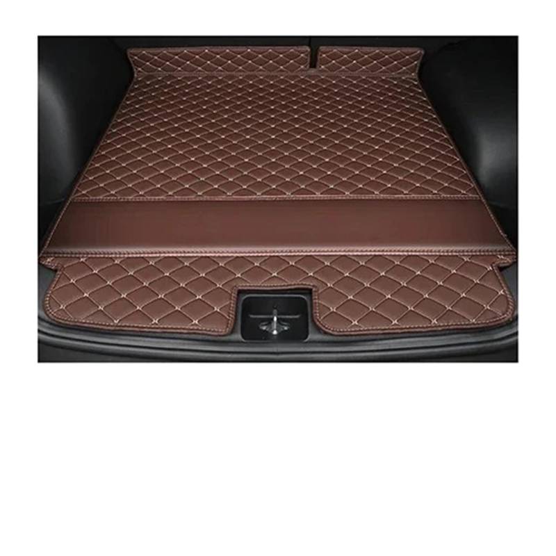 Kofferraummatte für BMW X6 für E71 2008 2009 2010 2011 2012 2013 2014 Cargo Liner Teppich Innenteile Zubehör Abdeckung Kofferraumschutz (Kaffee B) von SHGJGH
