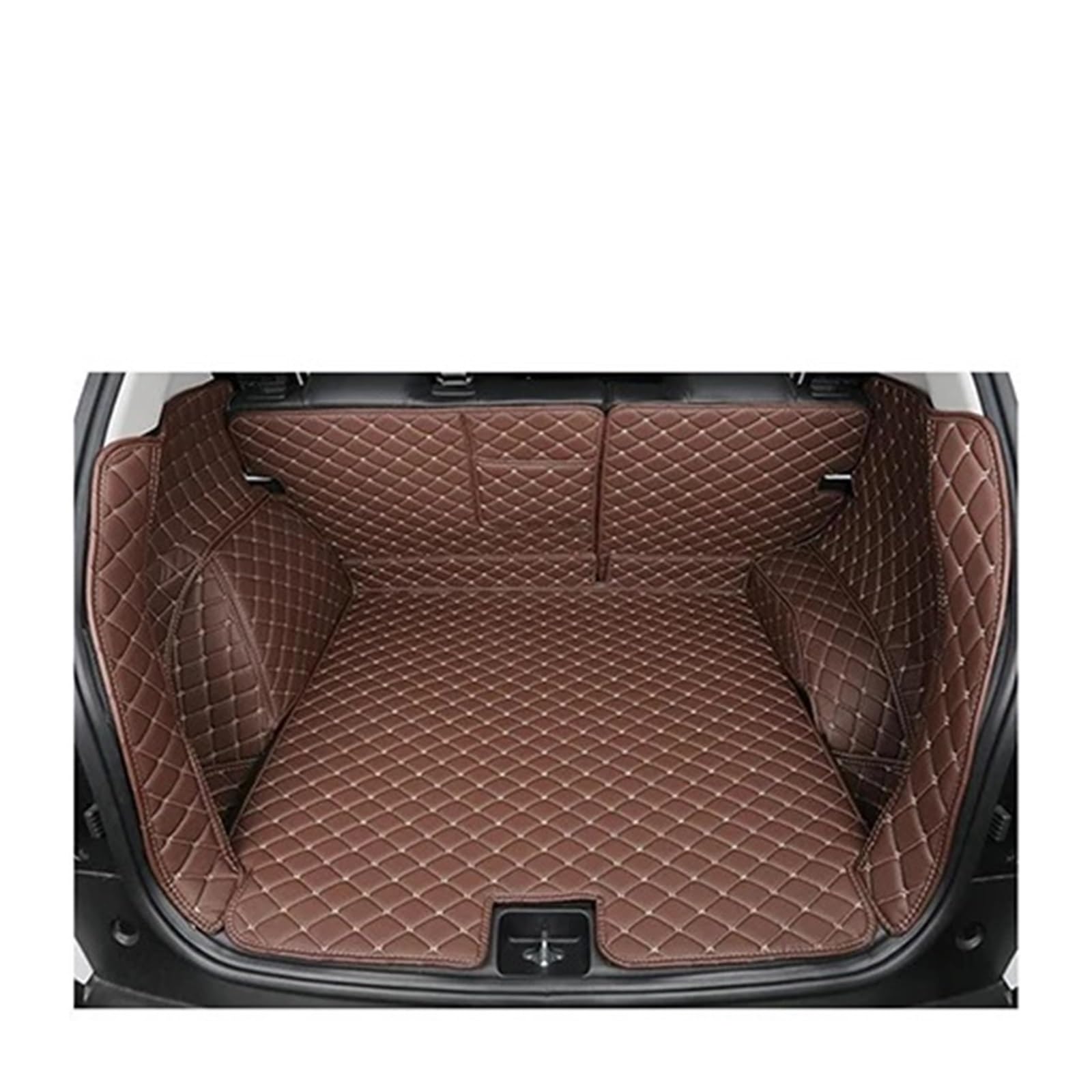 Kofferraummatte für BMW X6 für E71 2008 2009 2010 2011 2012 2013 2014 Cargo Liner Teppich Innenteile Zubehör Abdeckung Kofferraumschutz (Kaffee C) von SHGJGH