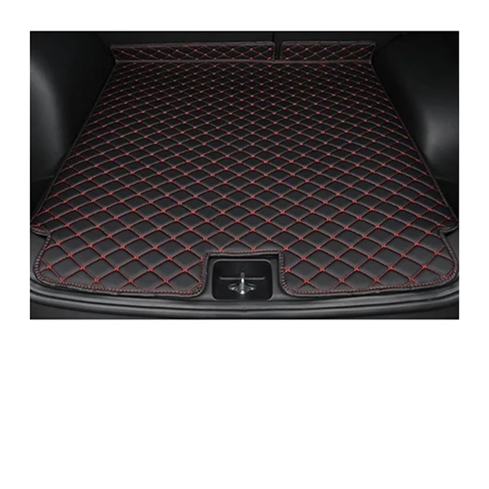 Kofferraummatte für Cayenne 2011 2012 2013 2014 2015 2016 2017 Cargo Liner Teppich Innenteile Zubehör Abdeckung Kofferraumschutz (Rückseite oeige a) von SHGJGH