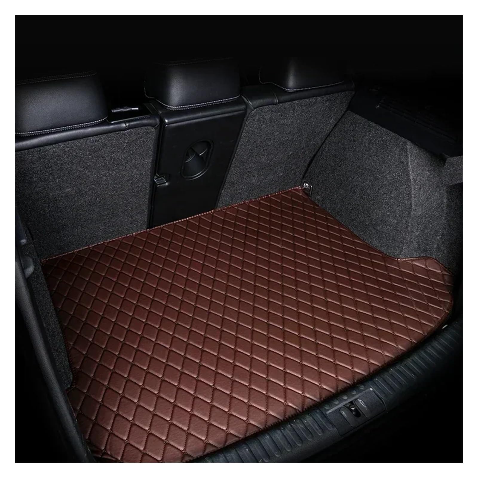 Kofferraummatte für Land Rover Range Rover Velar 2017 2018 2019 2020 Cargo Liner Teppich Innenzubehör Abdeckung Kofferraumschutz (Kaffeesiegel) von SHGJGH