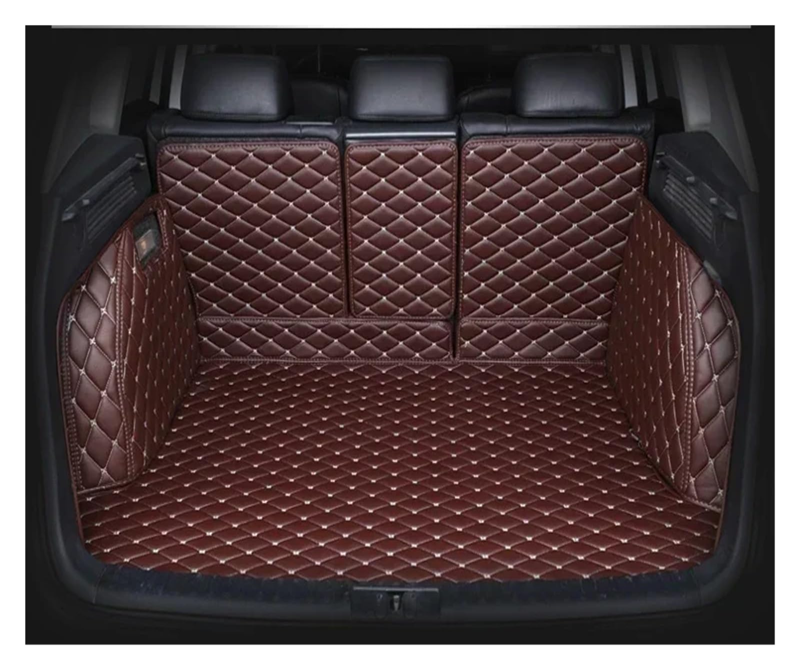 Kofferraummatte für Mercedes Benz EQE 2022, vollständige Abdeckung, Innenausstattung, Teppich, Kofferraumschutz (Kaffee) von SHGJGH
