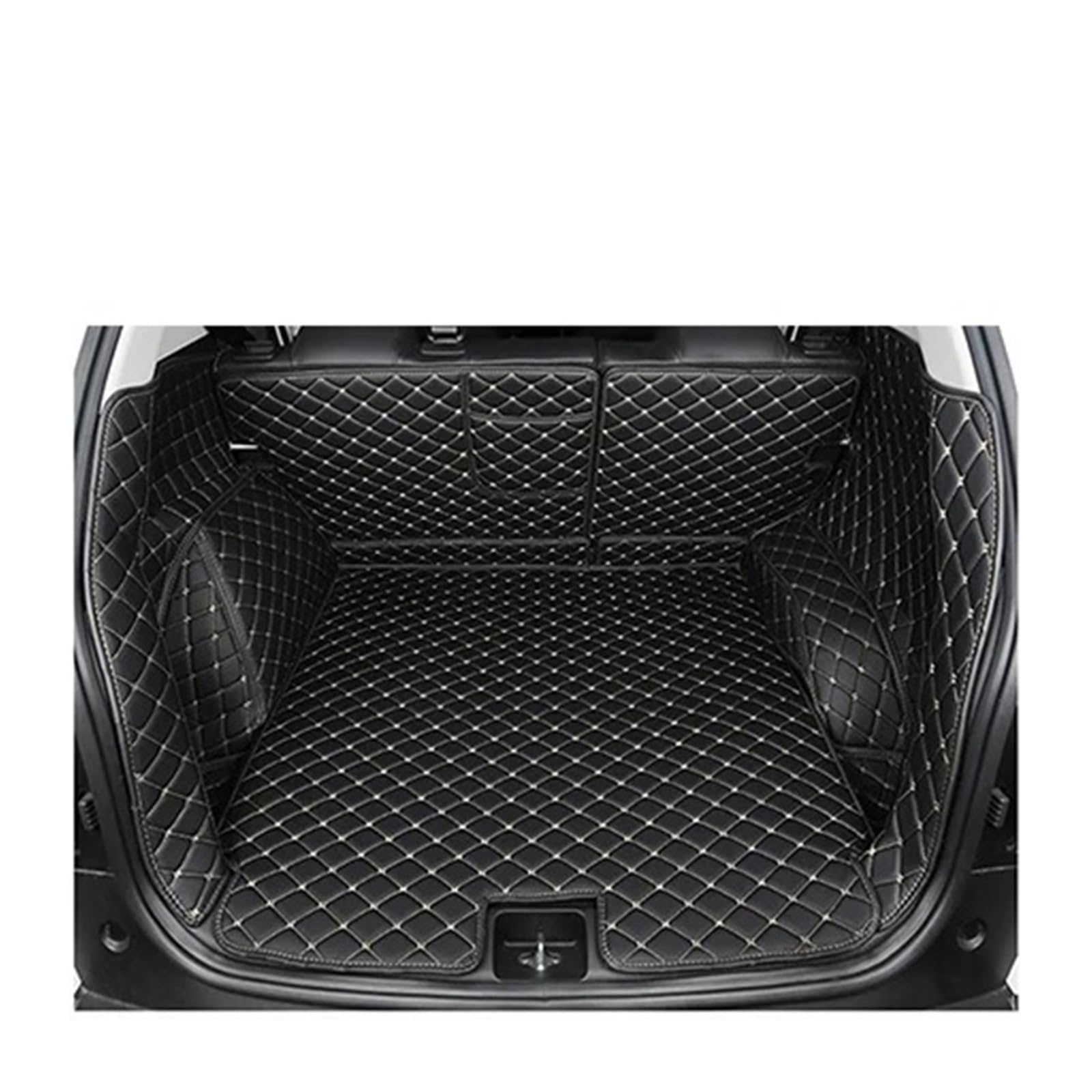 Kofferraummatte für Peugeot 3008 2011 2012 2013 Kofferraummatte für Peugeot 3008 2012 2013, Kofferraumschutz (Schwarz / Beige C) von SHGJGH