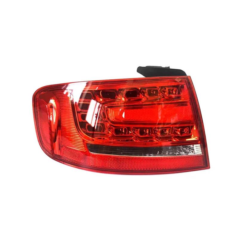SHGJGH Auto-Rücklicht LED für A4 B8 2008 2009 2010 2011 2012 Bremslicht Stoßstange hinten Rücklicht (Outer left) von SHGJGH