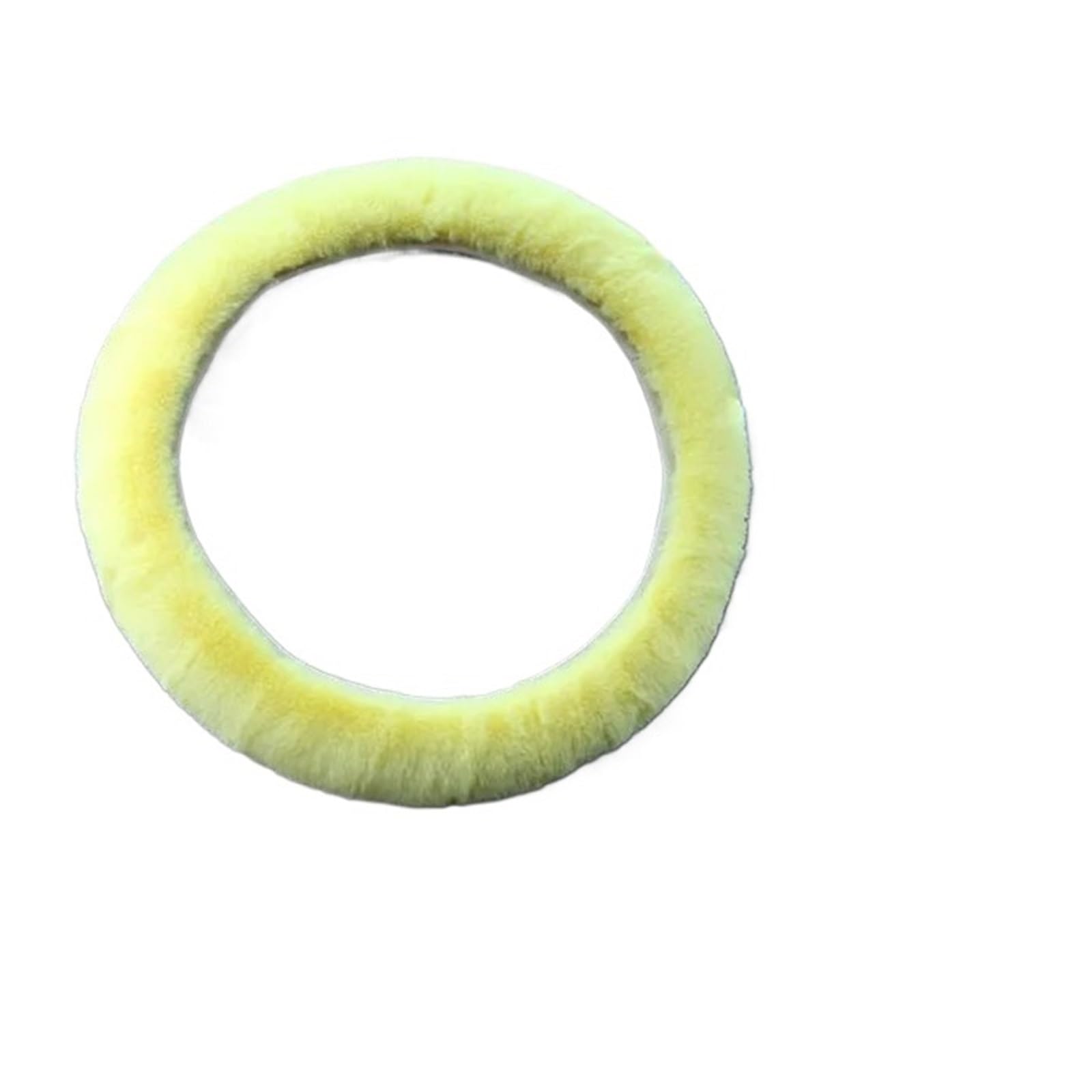 3 Teile/Satz Auto Lenkrad Abdeckung Schalthebel Handbremse Abdeckung Schutz Dekoration Winter Warme Weiche Dicken Plüsch Kragen(Lemon Yellow) von SHIAIS