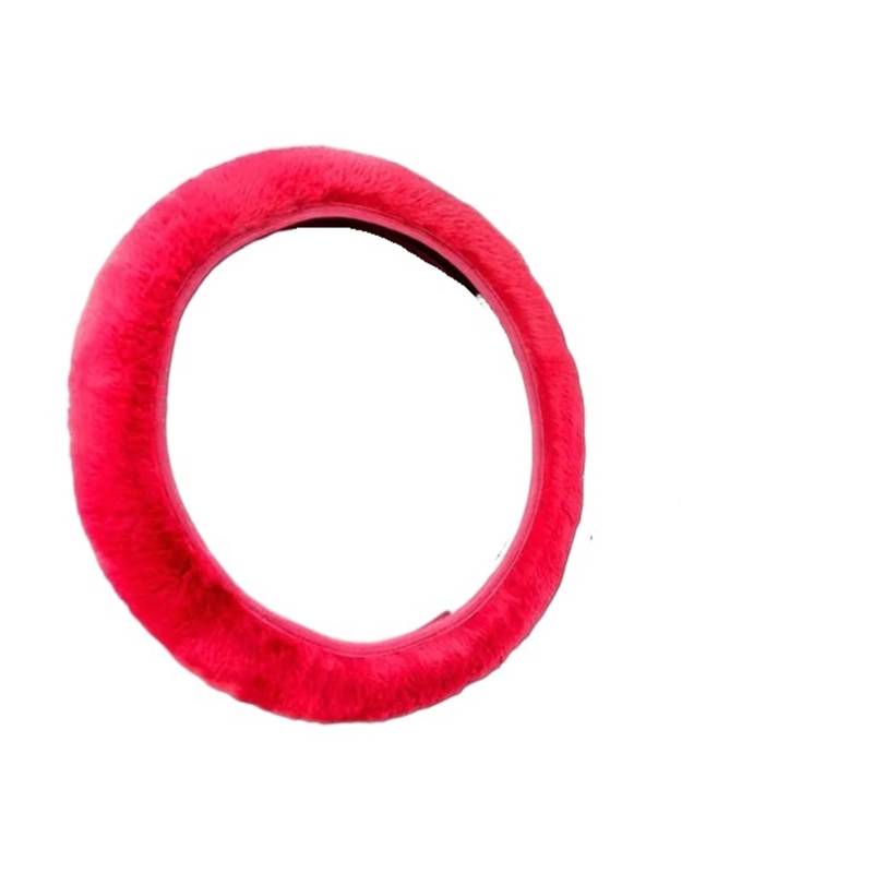 3 Teile/Satz Auto Lenkrad Abdeckung Schalthebel Handbremse Abdeckung Schutz Dekoration Winter Warme Weiche Dicken Plüsch Kragen(Wine red) von SHIAIS
