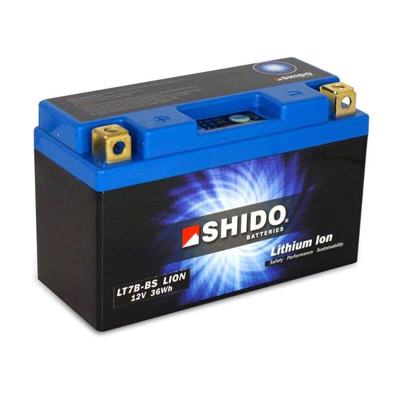 SHIDO LT7B-BS LION -S- Batterie Lithium, Ion Blau (Preis inkl. EUR 7,50 Pfand) von SHIDO