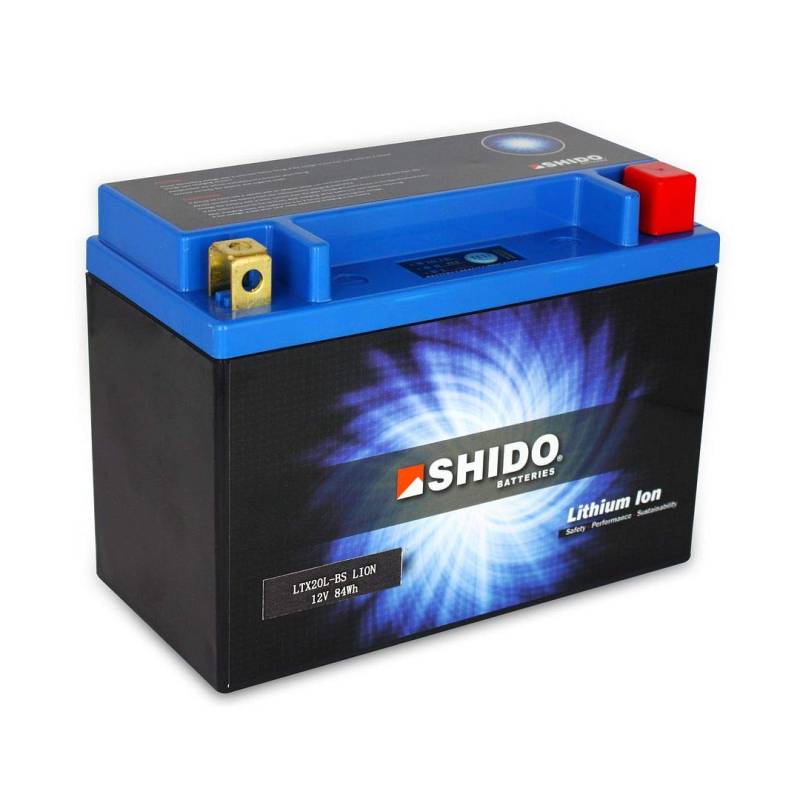 SHIDO LTX20L-BS Q LION -S- Batterie Lithium, Ion Blau (Preis inkl. EUR 7,50 Pfand) von SHIDO