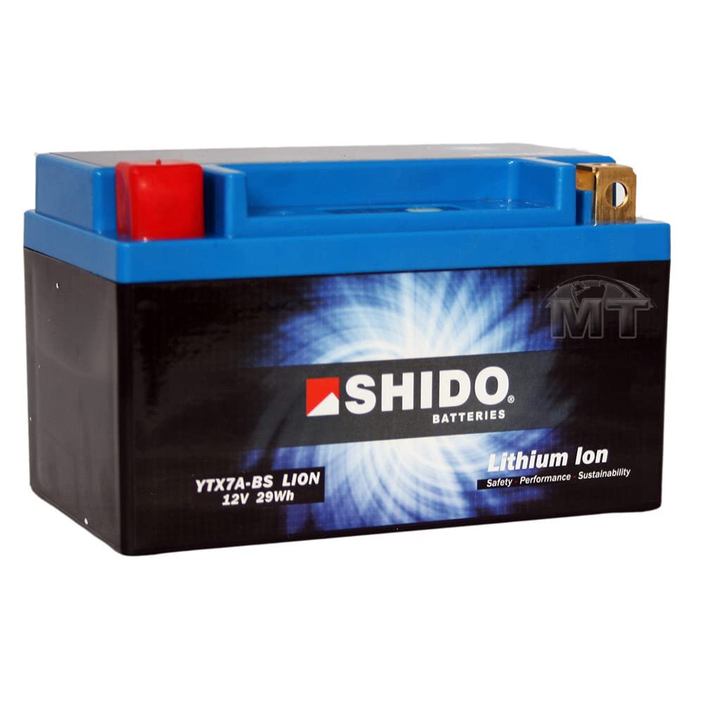 SHIDO LTX7A-BS LION -S- Batterie Lithium, Ion Blau (Preis inkl. EUR 7,50 Pfand) von SHIDO
