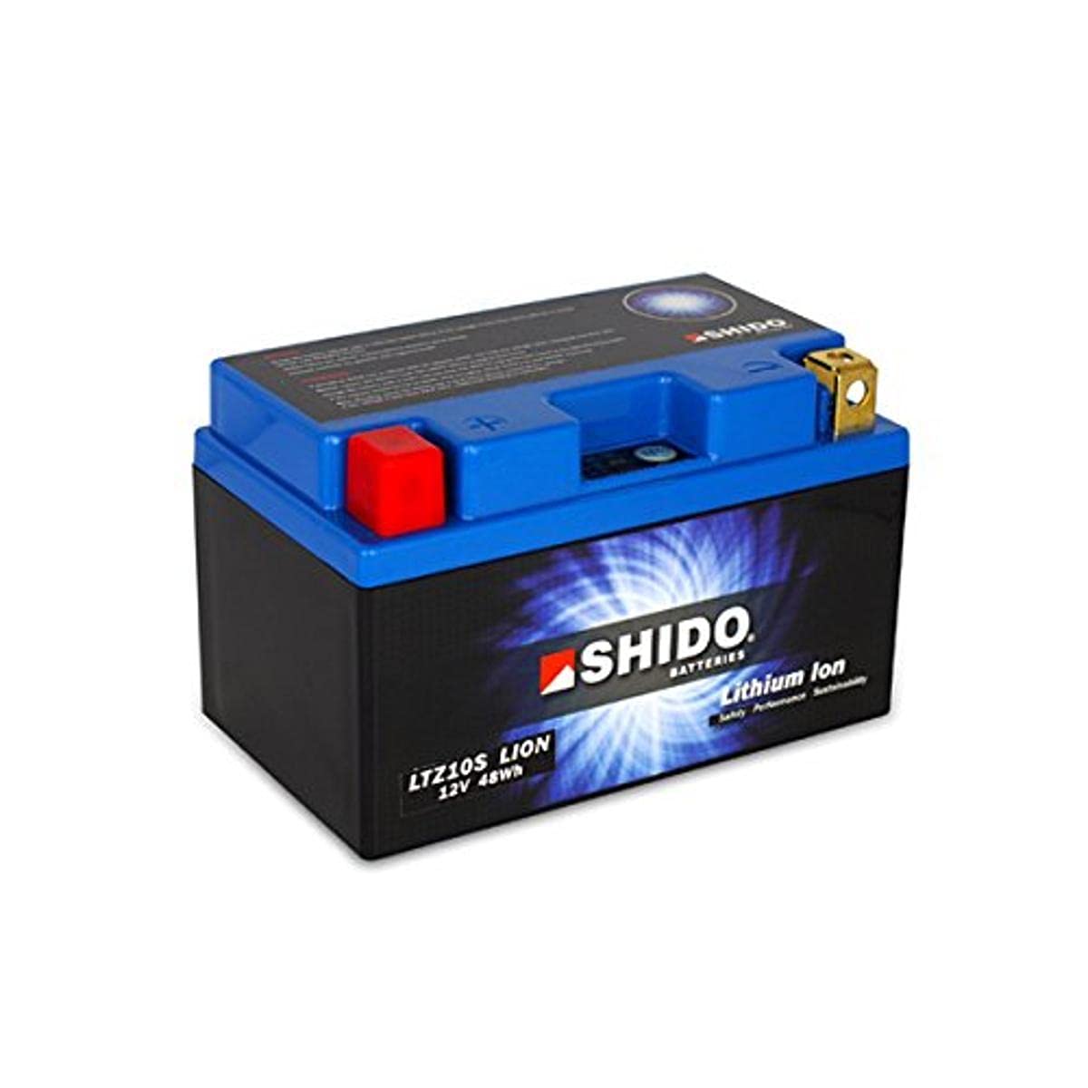 SHIDO LTZ10S LION -S- Batterie Lithium, Ion Blau (Preis inkl. EUR 7,50 Pfand) von SHIDO