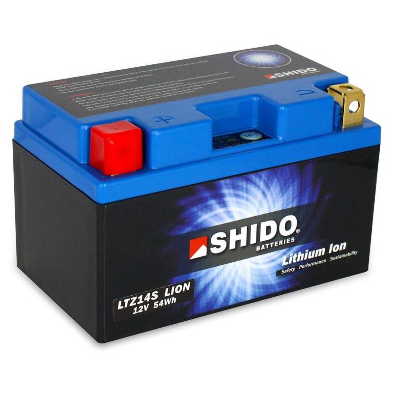 SHIDO LTZ14S LION -S- Batterie Lithium, Ion Blau (Preis inkl. EUR 7,50 Pfand) von SHIDO