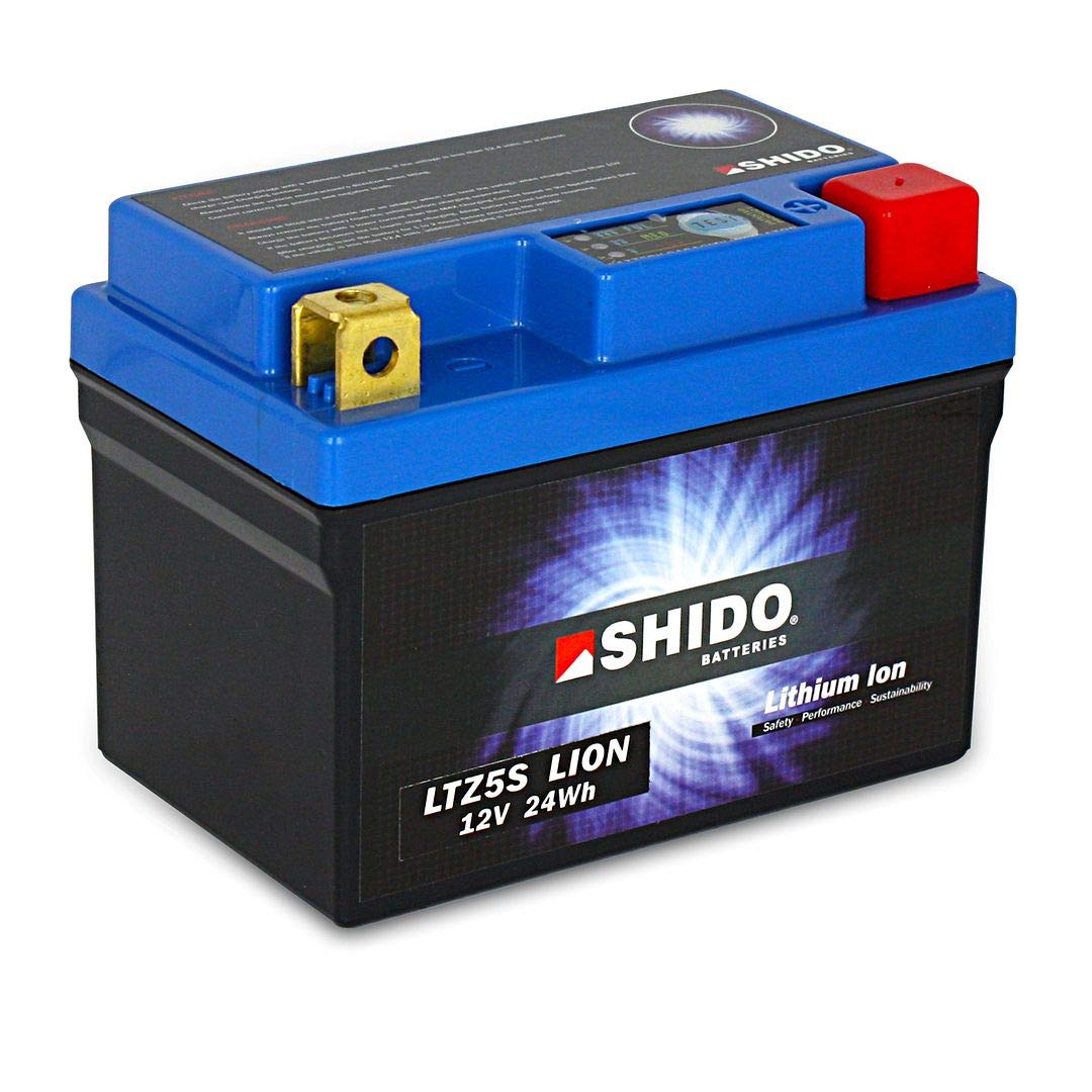 SHIDO LTZ5S LION -S- Batterie Lithium, Ion Blau (Preis inkl. EUR 7,50 Pfand) von SHIDO