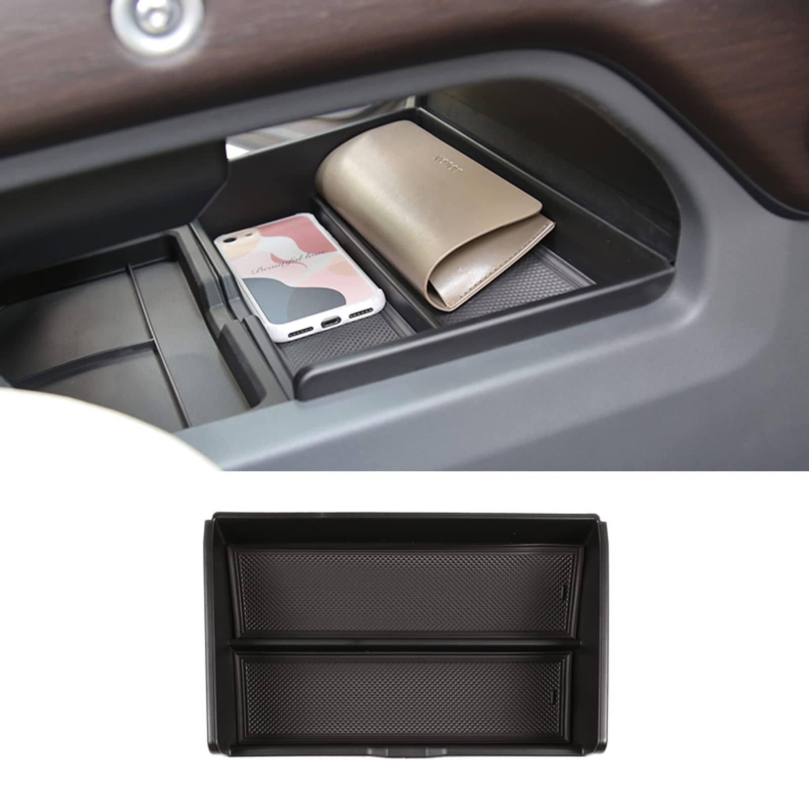 SHIFENG Für LR Defender 90 110 130 2020 2021 2022 2023 2024 Auto Innenraum Mittelkonsole Down Side Storage Box Tray Organizer Zubehör SHIFENG Für LR Defender 90 110 130 2020 2021 2022 2023 2024 Auto Innenraum Mittelkonsole Down Side Storage Box Tray Organizer Zubehör von SHIFENG