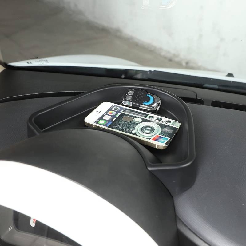SHIFENG Für Mercedes Benz Smart 453 Fortwo Forfour 2015-2021 Auto-Armaturenbrett-Aufbewahrungsbox Fach Karte Telefonzelle Für Zwei Für Vier Zubehör von SHIFENG