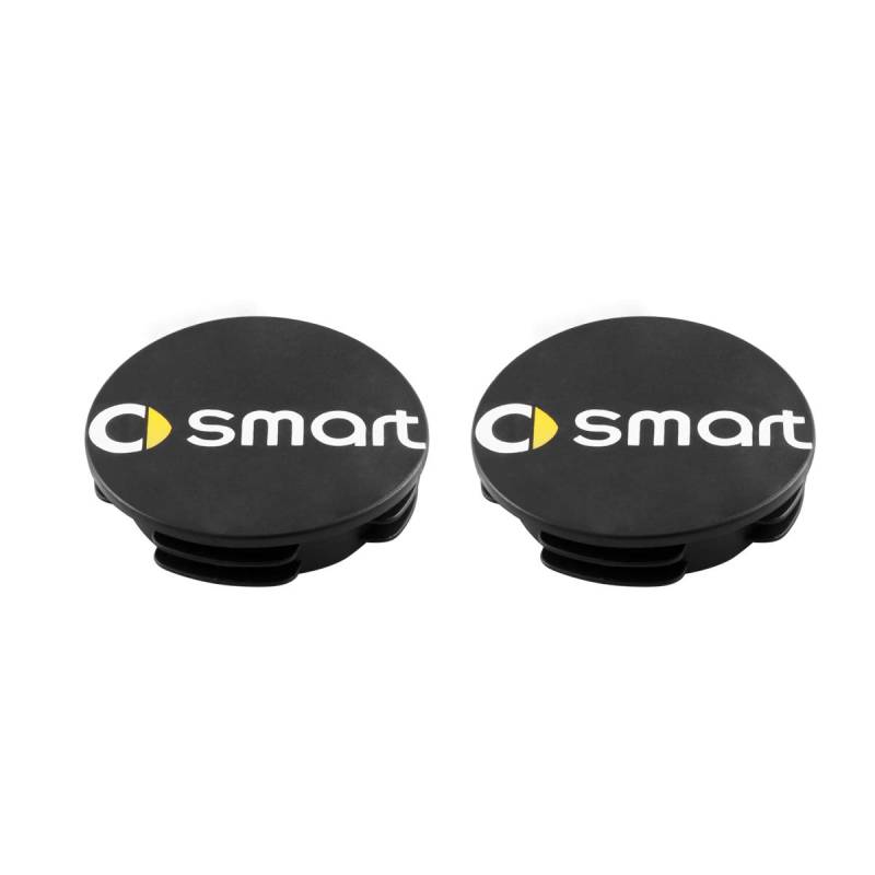 SHIFENG Gummistopfen für Smart Fortwo Forfour 453 451 450 Auto-Chassis, hintere Rohrleitung, wasserdichter Abdeckstopfen (Smart-Logo) von SHIFENG