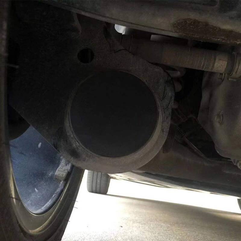 SHIFENG Gummistopfen für Smart Fortwo 453 451 450 Auto-Chassis, hintere Rohrleitung, Gummistopfen, wasserdichte Abdeckung (komplett schwarz) von SHIFENG
