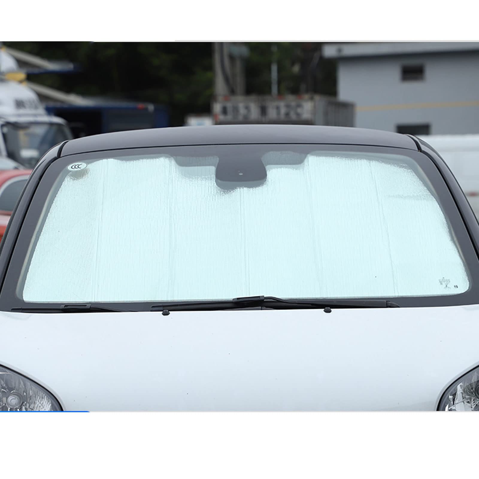 SHIFENG Sonnenschutz für das ganze Fenster, kompatibel mit Smart Fortwo 451 453 2009–2020 (Frontscheiben-Sonnenschutz, 1 Stück) von SHIFENG