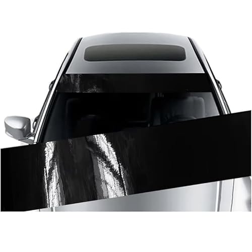 Auto-Front-Sonnenstreifen für VW Scirocco III 2008-2014 2015 2016 2017, Fensteraufkleber Aufkleber, Auto Sonnenschutz,B von SHILONGBAIHUO