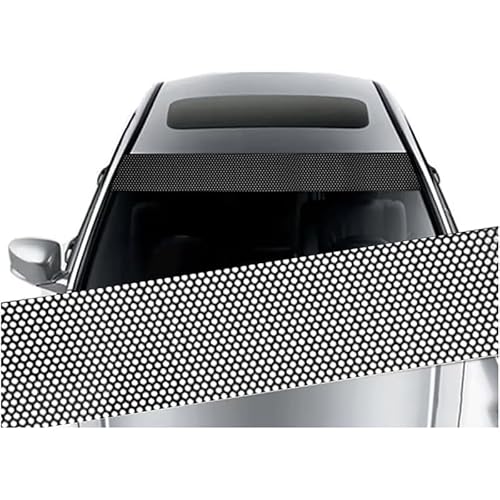 Auto-Front-Sonnenstreifen für VW Scirocco III 2008-2014 2015 2016 2017, Fensteraufkleber Aufkleber, Auto Sonnenschutz,D von SHILONGBAIHUO