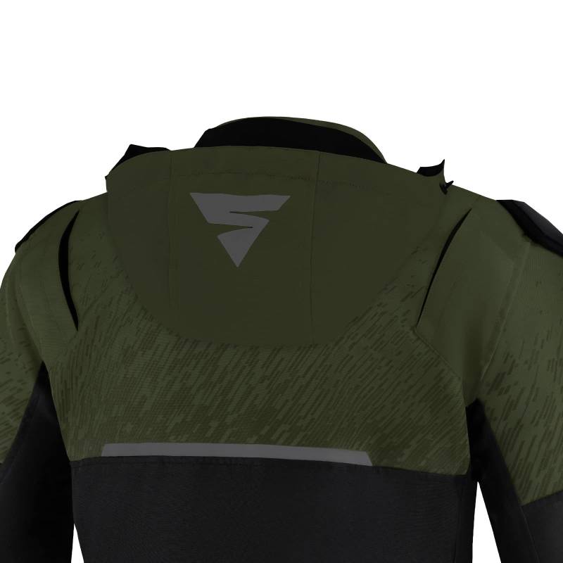 SHIMA DRIFT HOOD - Kapuze für SHIMA DRIFT Herrenjacke, Mehrfarbig | Reißverschlussverbindung (Khaki, ONE SIZE) von SHIMA