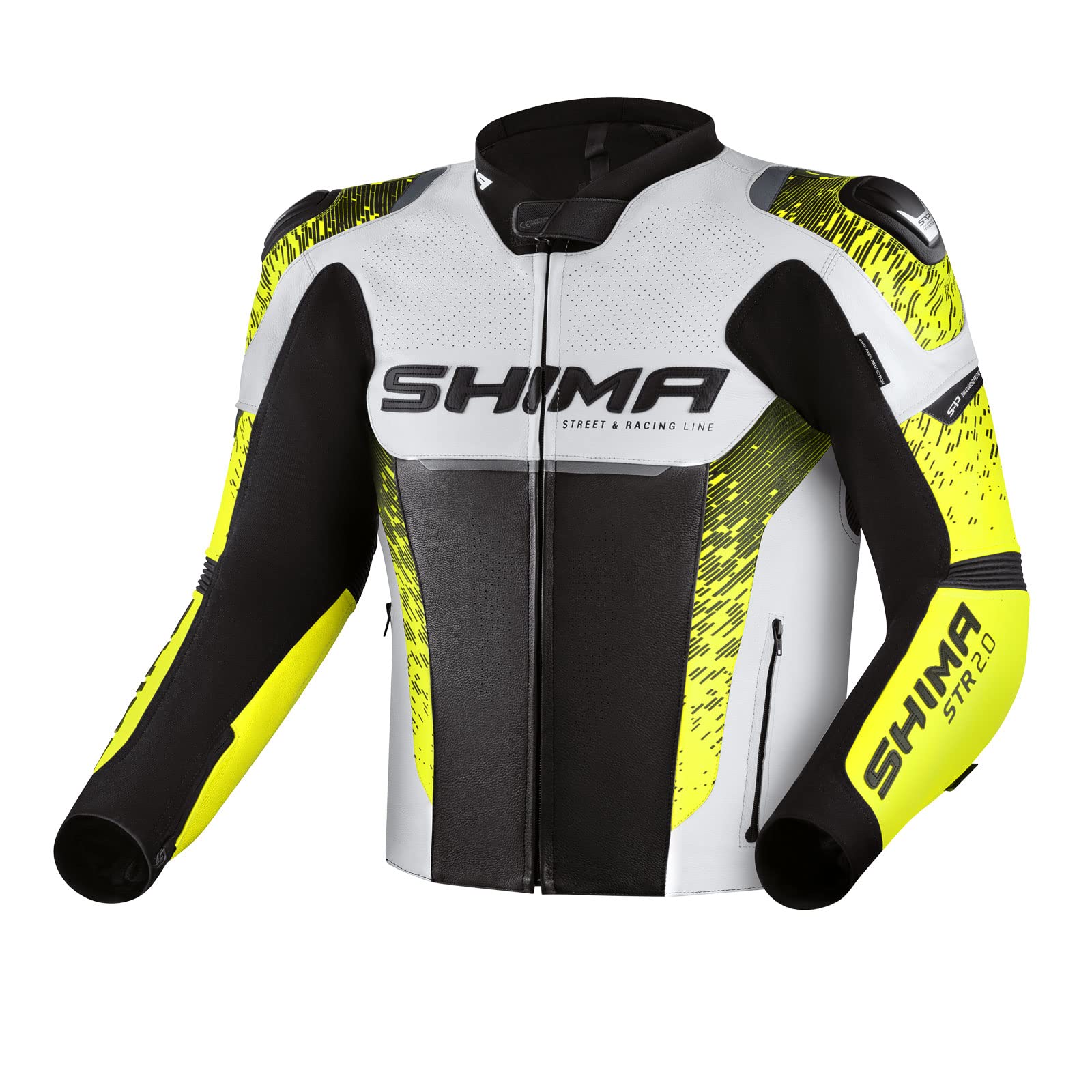 SHIMA Herren STR 2.0 Motorradjacke, Fluo, 56 SHIMA Herren STR 2.0 Motorradjacke, Fluo, 56 von SHIMA