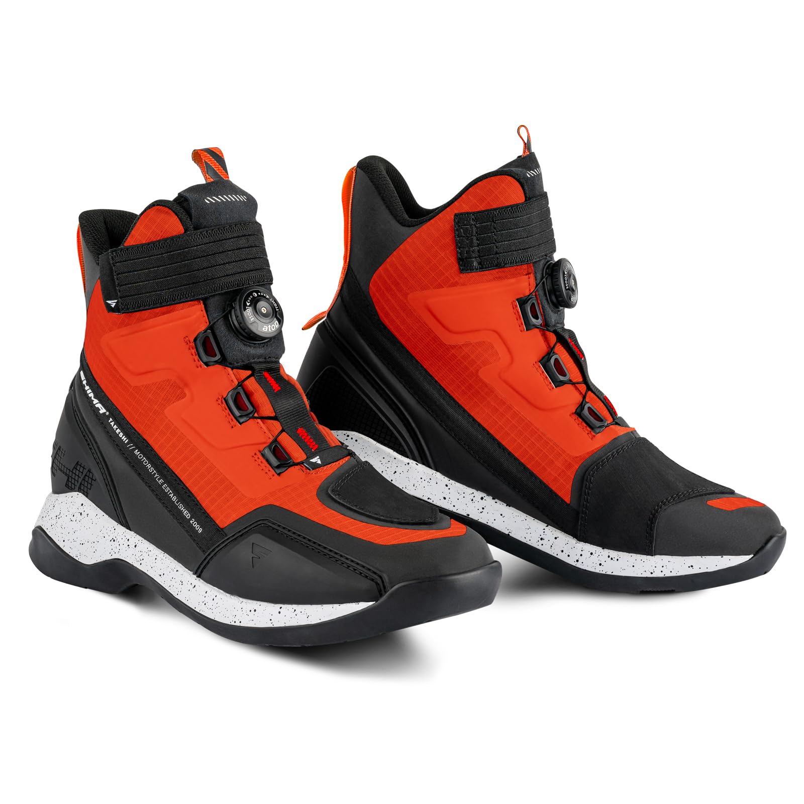 SHIMA Herren Takeshi Motorradschuhe, Rot, 42 EU SHIMA Herren Takeshi Motorradschuhe, Rot, 42 EU von SHIMA