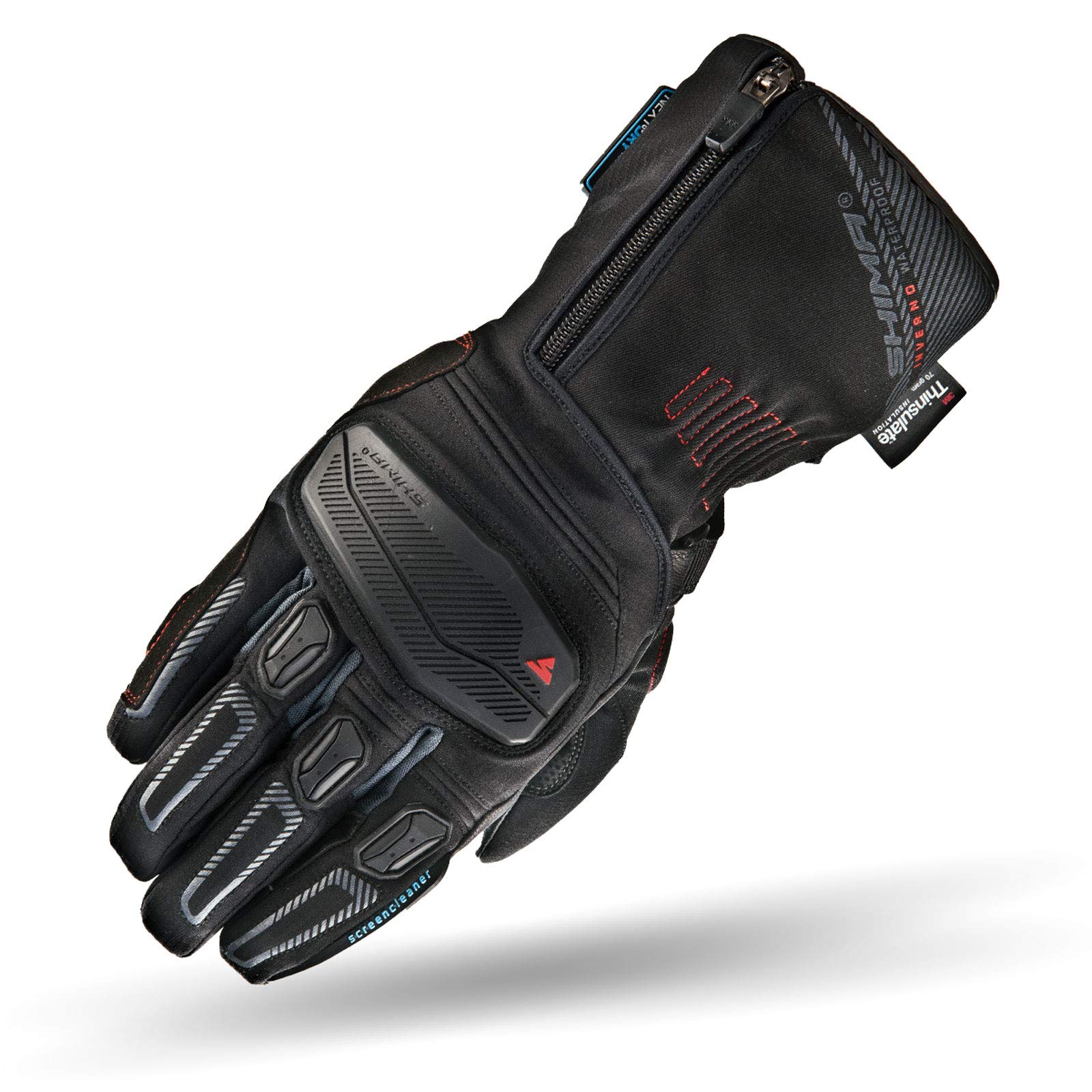 SHIMA Inverno, Wasserdichte Motorradhandschuhe Motorrad Touchscreen Herren, Größe S von SHIMA