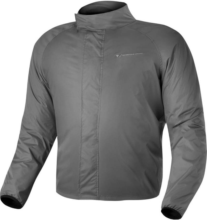 SHIMA RAINSHELL Herren Regenajacke | Wasserdichte Jacke | Regenbekleidung Wasserdicht mit Tragetasche (Grau, M) von SHIMA