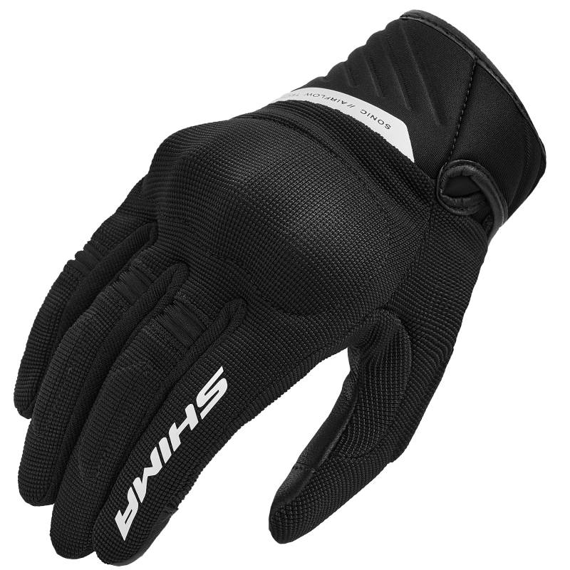SHIMA SONIC Motorrad Handschuhe Damen Kurze Sommer Motorradhandschuhe Schutz Schutzkleidung Touchscreen Motorcycle Belüftet Verstärkt Leicht Motorbike Sommerhandschuh (Frauen, Weiß, XS) von SHIMA