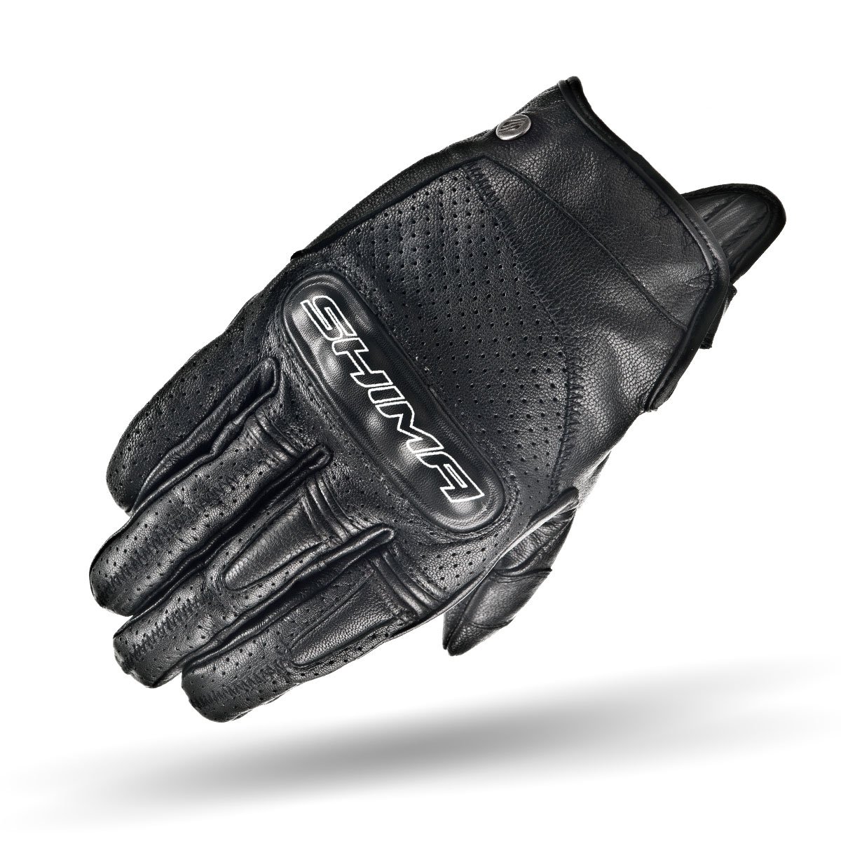Shima CALIBER Herren Retro Vintage Custom Sommer Motorradhandschuhe, Schwarz, S Shima CALIBER Herren Retro Vintage Custom Sommer Motorradhandschuhe, Schwarz, S von SHIMA