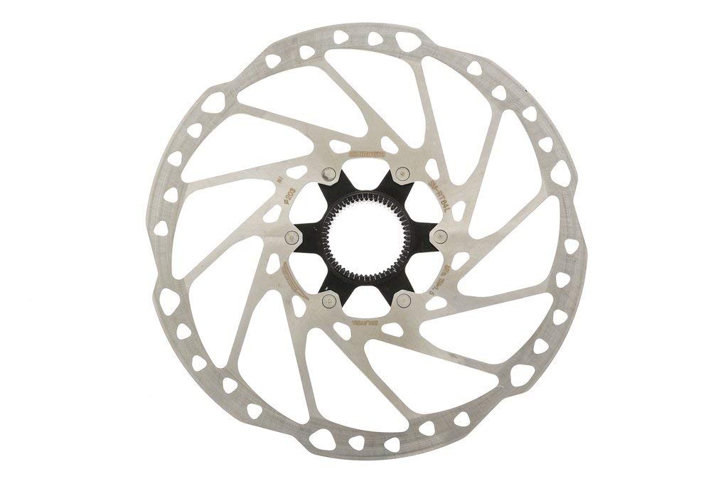 SHIMANO SM-RT64 Centerlock Scheibenbrems-Rotor, einfarbig, 203 mm SHIMANO SM-RT64 Centerlock Scheibenbrems-Rotor, einfarbig, 203 mm von SHIMANO