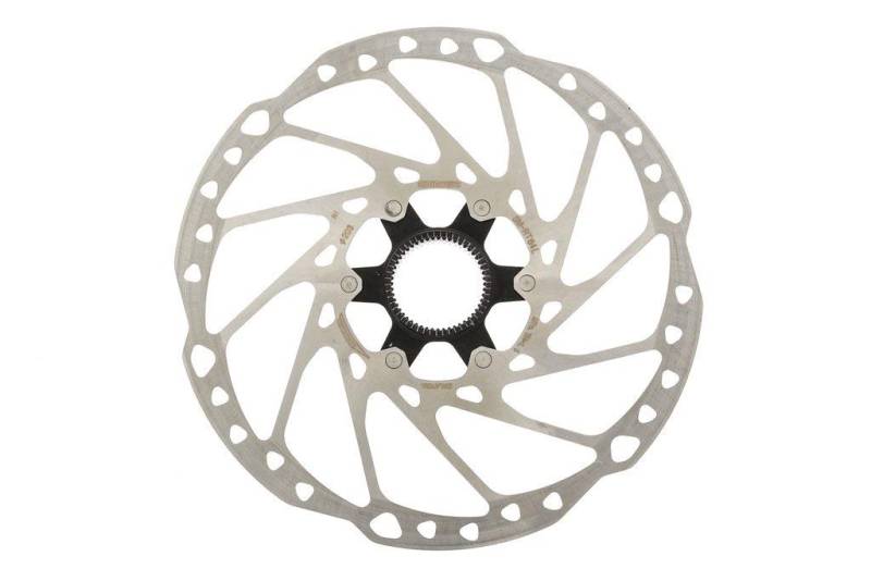 SHIMANO SM-RT64 Centerlock Scheibenbrems-Rotor, einfarbig, 203 mm von SHIMANO